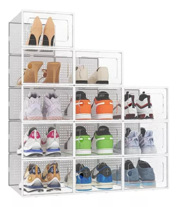 Cajas Organizadoras De Zapatos Y Calzados Baulera Apilables