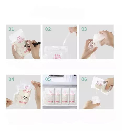 Extractor Leche Eléctrico Portátil Doble+30 Bolsa Almacenar
