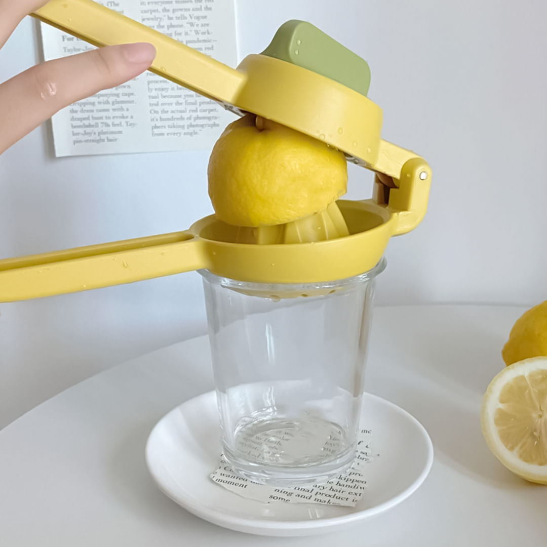 EXPRIMIDOR MANUAL DE CÍTRICOS DOBLE ACCIÓN SACA JUGOS LIMÓN