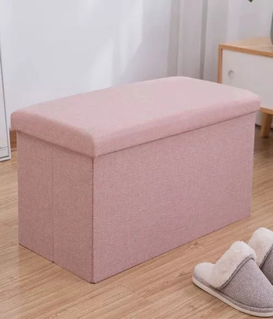 Puff Silla Cubo Organizador Plegable