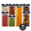 SET DE 7 CONTENEDORES HERMÉTICOS DE COCINA ENVASES ALIMENTOS