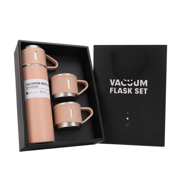 SET TERMO VACUUM FLASK TÉRMICO DE 500 ML