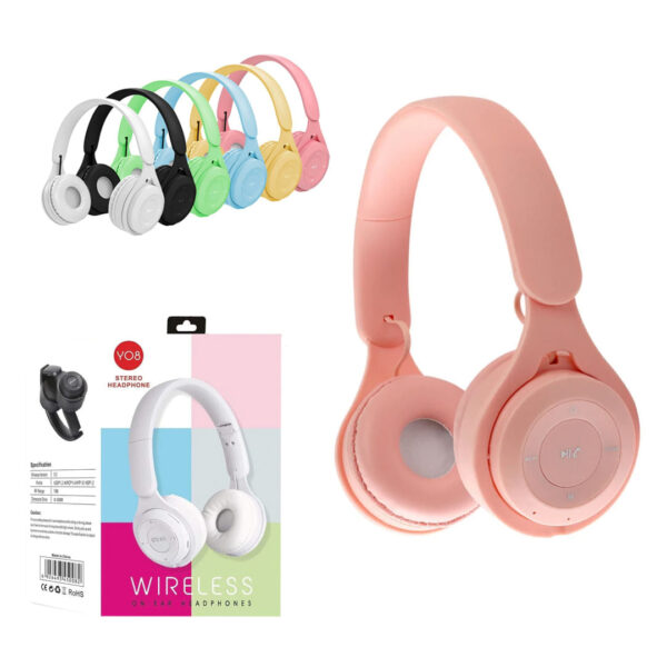 AUDÍFONOS WIRELESS MANOS LIBRES Y08