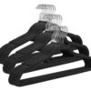 Colgadores De Ropa Casatua Set 30u Terciopelo Antideslizante Color 52049