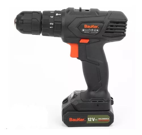 Taladro Percutor Inalambrico 10 Mm 12 V Con Batería Bauker Color Negro Frecuencia 60
Taladro Percutor Inalambrico 10 Mm 12 V Con Batería Bauker Color Negro Frecuencia 60