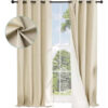Cortina 100% Blackout Engomada Termica Set 2 Casatua 140x220