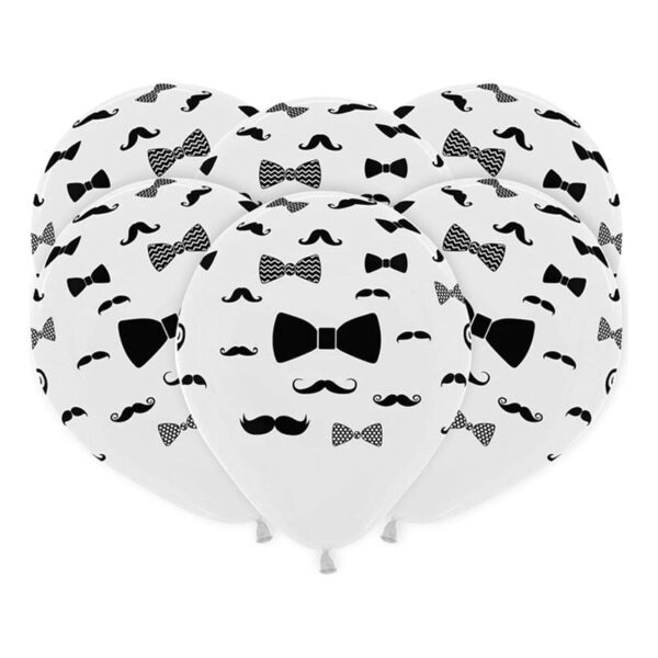 Pack De 12 Globos Látex Día Del Padre,más Varillas