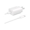 Cargador Samsung Tipo C Fast 25w Cubo Y Cable D Carga Rápida