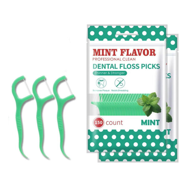 Aplicador Hilo Dental Ultrafino, 300 Piezas
