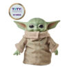 Star Wars Mattel, Peluche Grogu Vinil, Baby Yoda, Juguetes Para Niño, 28cm, 3+ Años