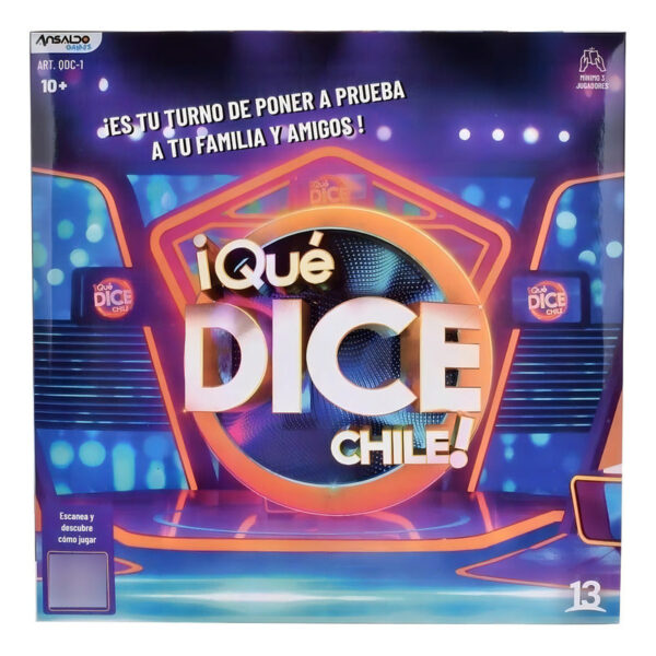Ansaldo Games ¡qué Dice Chile! 26961