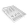 Organizador De Cubiertos Blanco