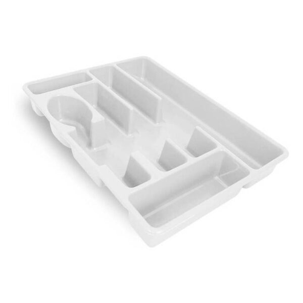 Organizador De Cubiertos Blanco