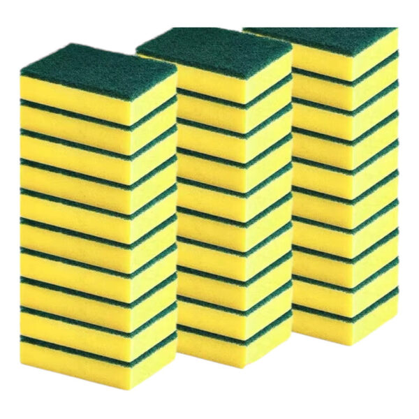 Esponjas Para Lavar Loza Amarilla/verde X 20unidades