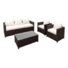 Juego De Living Sardegna 2 Sillas 1 Mueble 1 Mesa
