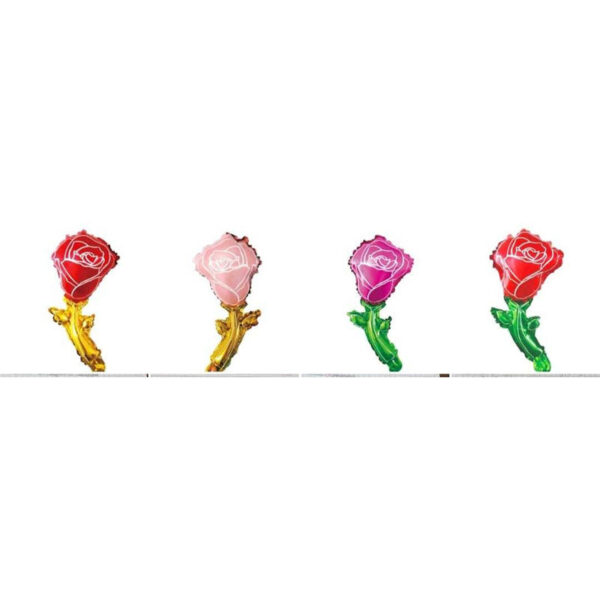 Pack De 12uni Globos Metálicos Mini Rosas Día De Las Madres