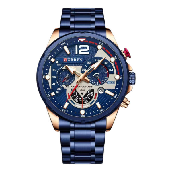 Reloj De Pulsera Curren Deportivo Impermeable Para Hombre