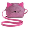Mini Bandolera Brillante Diseño De Gato