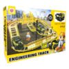 Pista Engineering Track 47pzas Con Puente + Carro De Constru