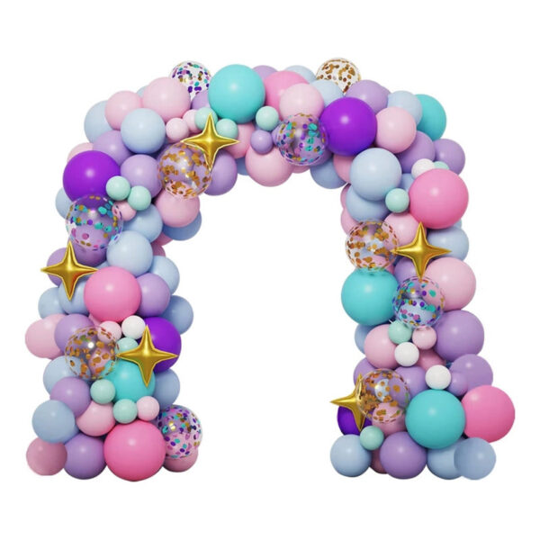 Set De 125 Piezas De Globos, Para Arco De Cumpleaños O Fiest