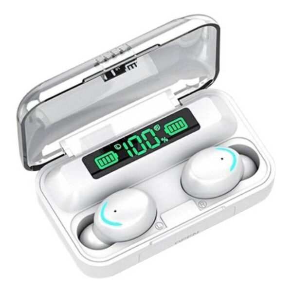 Audífonos In-ear Inalámbricos F9-5 Blanco