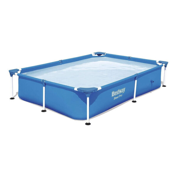 Piscina Steel Pro Azul 2.21mx1.50mx43cm Bestway