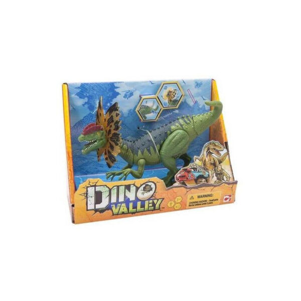 Dinosaurio Verde 20 Cms Con Luz Y Sonido
