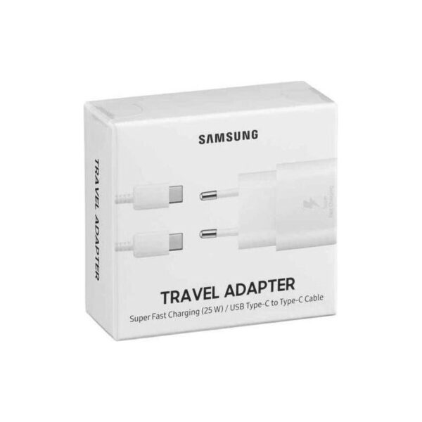 Cargador Samsung Turbo 25w Galaxy A72 Sm-a725 Usb-c De Pared Con Cable