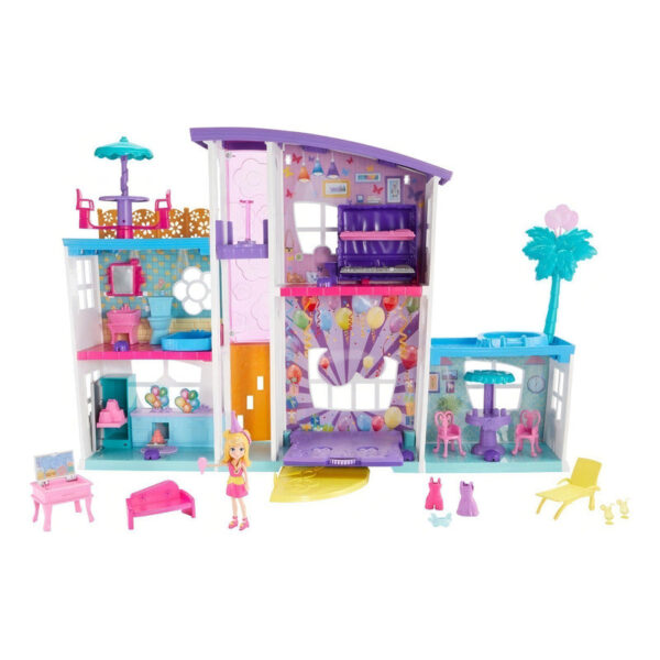 Polly Pocket Muñeca Mega Casa De Sorpresas