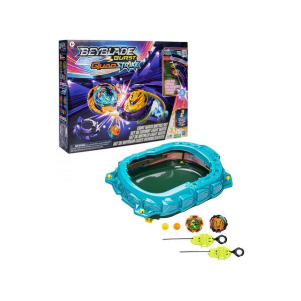Beyblade Burst Quadstrike, Set De Batalla Light Ignite