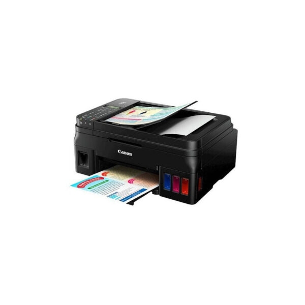 Impresora Multifuncional Canon Pixma G4110 Color Negro 220v Adf Fax Y Wifi