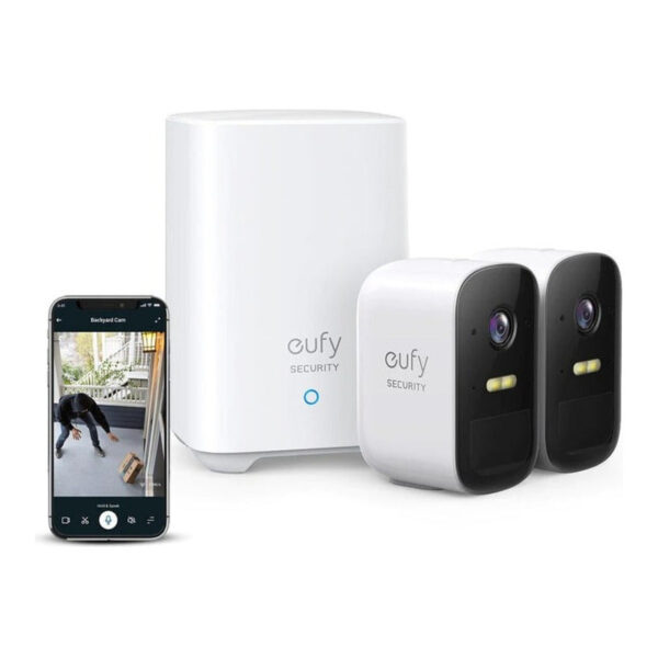 Eufy Cámara Seguridad 2c Hd 1080p Wifi 180 Días De Autonomia