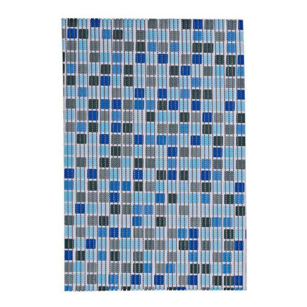 Piso De Baño Antideslizante Azul 40x60 Cm