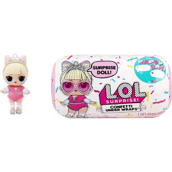 Muñeca Lol Surprise Confetti Reveal Con 15 Sorpresas