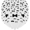 Pack De 12 Globos Látex Día Del Padre, más Varillas