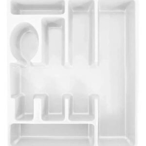 Organizador De Cubiertos Blanco