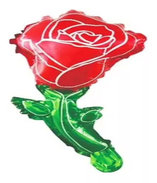 Pack De 12uni Globos Metálicos Mini Rosas Día De Las Madres
