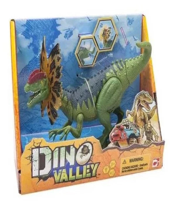 Dinosaurio Verde 20 Cms Con Luz Y Sonido