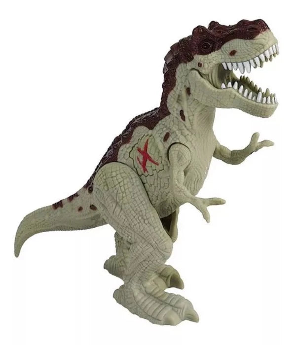 Dinosaurio Cafe 20 Cms Con Luz Y Sonido
