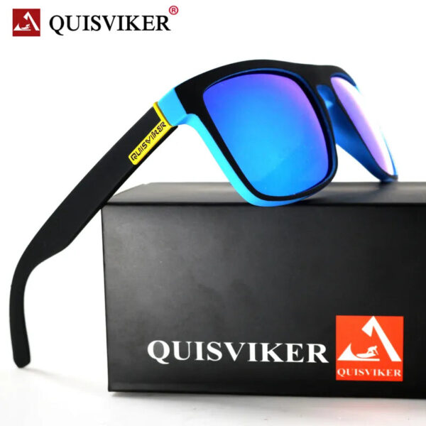 Lente Gafas Quiksilver Modelo Square Uv400 Unisex + Estuche