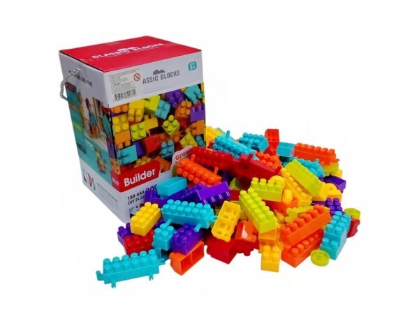 Bloques De Construcción 200 Piezas Juego Recreativo Niños